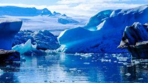 Melting glaciers Arctic Sea Ice