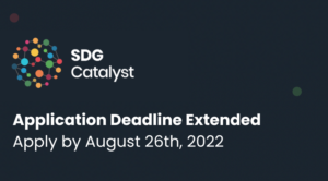 SDG Catalyst Application Deadline Extended