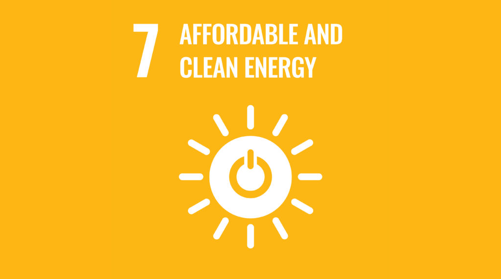 SDG 7 - Affordable and clean energy banner